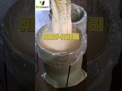 Pó composto de aminoácidos, proteína hidrolisada de origem vegetal, fertilizante orgânico de nitrogênio