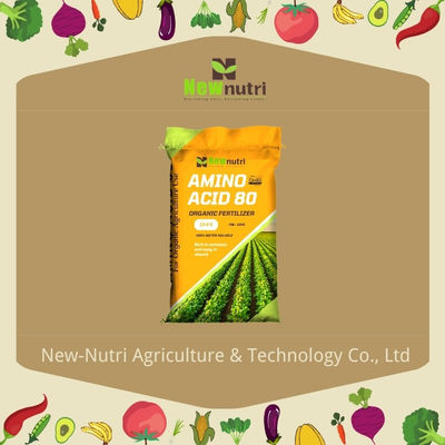 80% Amino Acid Organic Fertilizer Plant Source Nutrition