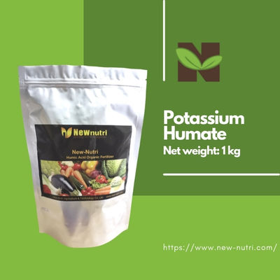 Customized Potassium Humate Flakes Powder Granule PH 9-11